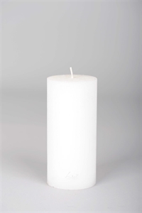 Velvet Zylinderkerze, 15cm x Ø70mm, weiss Velvet Zylinderkerze, 15cm x Ø70mm, weiss