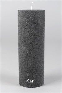Velvet Zylinderkerze, 20cm x Ø70mm, beluga Velvet Zylinderkerze, 20cm x Ø70mm, beluga