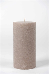 Velvet Zylinderkerze, 20cm x Ø100mm, portobello Velvet Zylinderkerze, 20cm x Ø100mm, portobello