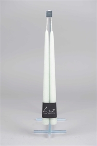 Velvet Tauchkerze, 30cm x 22mm - Paar, sea foam Velvet Tauchkerze, 30cm x 22mm - Paar, sea foam
