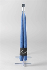 Velvet Tauchkerze, 30cm x 22mm - Paar, dunkel blau*