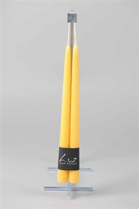 Velvet Tauchkerze, 30cm x 22mm - Paar, ocker Velvet Tauchkerze, 30cm x 22mm - Paar, ocker