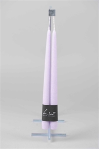Rustic Spitzkerzen, 30cm x 22mm - Paar, wisteria Rustic Spitzkerzen, 30cm x 22mm - Paar, wisteria