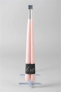 Velvet Tauchkerze, 40cm x 22mm - Paar, altrosé* Velvet Tauchkerze, 40cm x 22mm - Paar, altrosé*