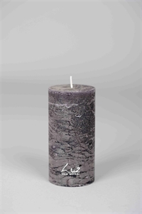 Rustic Zylinderkerze, 12cm x Ø60mm, beluga Rustic Zylinderkerze, 12cm x Ø60mm, beluga