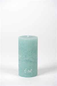 Rustic Zylinderkerze, 12cm x Ø60mm, lagune* Rustic Zylinderkerze, 12cm x Ø60mm, lagune*