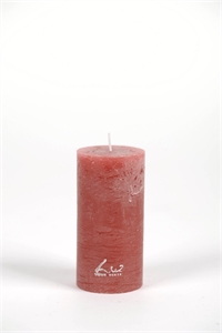 Rustic Zylinderkerze, 12cm x Ø60mm, braun Rustic Zylinderkerze, 12cm x Ø60mm, braun