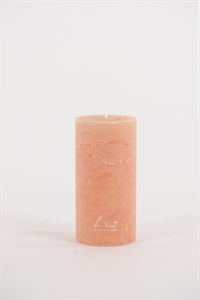 Rustic Zylinderkerze, 12cm x Ø60mm, nougat Rustic Zylinderkerze, 12cm x Ø60mm, nougat