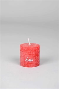 Rustic Zylinderkerze, 5cm x Ø60mm, antikrot* Rustic Zylinderkerze, 5cm x Ø60mm, antikrot*