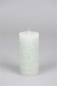 Rustic Zylinderkerze, 16cm x Ø60mm, sea foam Rustic Zylinderkerze, 16cm x Ø60mm, sea foam