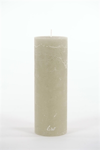 Rustic Zylinderkerze, 16cm x Ø60mm, eukalyptus Rustic Zylinderkerze, 16cm x Ø60mm, eukalyptus