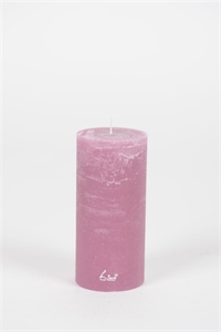 Rustic Zylinderkerze, 16cm x Ø60mm, orchidee Rustic Zylinderkerze, 16cm x Ø60mm, orchidee