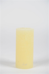 Rustic Zylinderkerze, 16cm x Ø60mm, butter Rustic Zylinderkerze, 16cm x Ø60mm, butter
