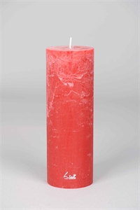Rustic Zylinderkerze, 20cm x Ø60mm, antikrot* Rustic Zylinderkerze, 20cm x Ø60mm, antikrot*