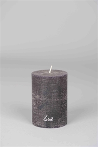 Rustic Zylinderkerze, 10cm x Ø70mm, beluga Rustic Zylinderkerze, 10cm x Ø70mm, beluga