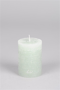 Rustic Zylinderkerze, 10cm x Ø70mm, sea foam Rustic Zylinderkerze, 10cm x Ø70mm, sea foam