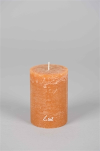 Rustic Zylinderkerze, 10cm x Ø70mm, amber Rustic Zylinderkerze, 10cm x Ø70mm, amber