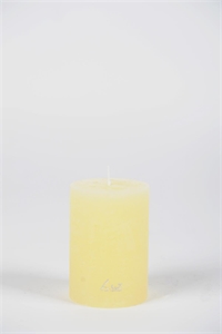 Rustic Zylinderkerze, 10cm x Ø70mm, butter Rustic Zylinderkerze, 10cm x Ø70mm, butter