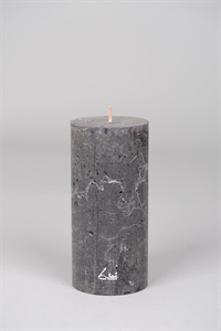 Rustic Zylinderkerze, 15cm x Ø70mm, beluga Rustic Zylinderkerze, 15cm x Ø70mm, beluga