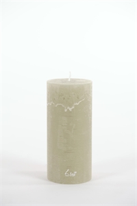 Rustic Zylinderkerze, 15cm x Ø70mm, eukalyptus Rustic Zylinderkerze, 15cm x Ø70mm, eukalyptus