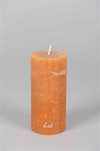 Rustic Zylinderkerze, 15cm x Ø70mm, amber Rustic Zylinderkerze, 15cm x Ø70mm, amber