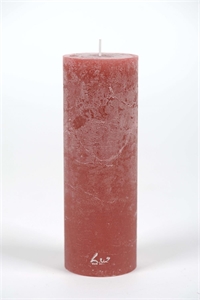 Rustic Zylinderkerze, 20cm x Ø70mm, braun Rustic Zylinderkerze, 20cm x Ø70mm, braun