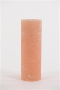 Rustic Zylinderkerze, 20cm x Ø70mm, nougat Rustic Zylinderkerze, 20cm x Ø70mm, nougat