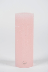 Rustic Zylinderkerze, 20cm x Ø70mm, strawberry Rustic Zylinderkerze, 20cm x Ø70mm, strawberry
