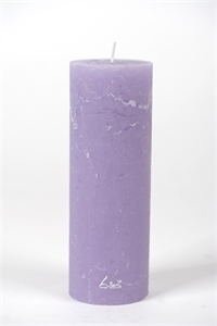 Rustic Zylinderkerze, 20cm x Ø70mm, wisteria Rustic Zylinderkerze, 20cm x Ø70mm, wisteria