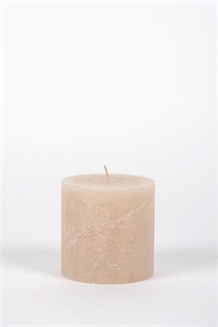 Rustic Zylinderkerze, 9cm x Ø90mm, mondstein Rustic Zylinderkerze, 9cm x Ø90mm, mondstein