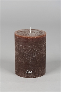 Rustic Zylinderkerze, 9cm x Ø90mm, moca Rustic Zylinderkerze, 9cm x Ø90mm, moca