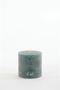 Rustic Zylinderkerze, 13cm x Ø90mm, atlantic deep Rustic Zylinderkerze, 13cm x Ø90mm, atlantic deep