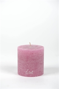 Rustic Zylinderkerze, 13cm x Ø90mm, orchidee Rustic Zylinderkerze, 13cm x Ø90mm, orchidee