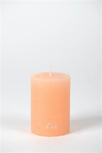 Rustic Zylinderkerze, 19cm x Ø90mm, aprikose Rustic Zylinderkerze, 19cm x Ø90mm, aprikose
