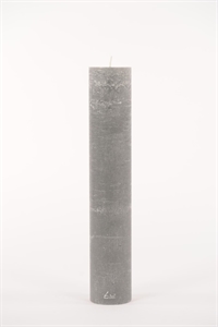 Rustic Zylinderkerze, 50cm x Ø90mm, hellgrau Rustic Zylinderkerze, 50cm x Ø90mm, hellgrau