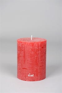Rustic Zylinderkerze, 13cm x Ø100mm, antikrot Rustic Zylinderkerze, 13cm x Ø100mm, antikrot