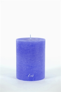 Rustic Zylinderkerze, 13cm x Ø100mm, cobalt Rustic Zylinderkerze, 13cm x Ø100mm, cobalt