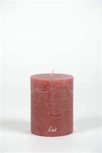 Rustic Zylinderkerze, 13cm x Ø100mm, braun Rustic Zylinderkerze, 13cm x Ø100mm, braun