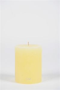 Rustic Zylinderkerze, 13cm x Ø100mm, butter Rustic Zylinderkerze, 13cm x Ø100mm, butter