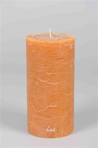 Rustic Zylinderkerze, 20cm x Ø100mm, amber Rustic Zylinderkerze, 20cm x Ø100mm, amber
