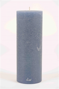 Rustic Zylinderkerze, 27cm x Ø100mm, ocean Rustic Zylinderkerze, 27cm x Ø100mm, ocean