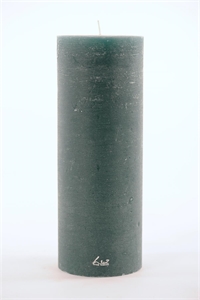 Rustic Zylinderkerze, 27cm x Ø100mm, atlantic deep Rustic Zylinderkerze, 27cm x Ø100mm, atlantic deep