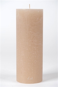 Rustic Zylinderkerze, 27cm x Ø100mm, mondstein