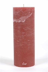 Rustic Zylinderkerze, 27cm x Ø100mm, braun Rustic Zylinderkerze, 27cm x Ø100mm, braun