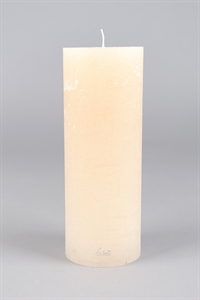 Rustic Zylinderkerze, 27cm x Ø100mm, asper weiss Rustic Zylinderkerze, 27cm x Ø100mm, asper weiss