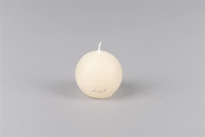 Rustic Kugelkerze, Ø 60mm, asper weiss Rustic Kugelkerze, Ø 60mm, asper weiss