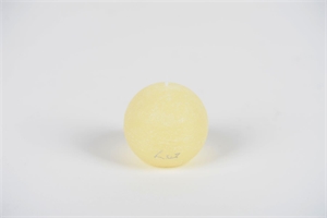 Rustic Kugelkerze, Ø 60mm, butter Rustic Kugelkerze, Ø 60mm, butter