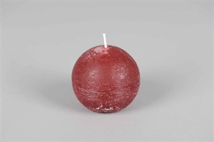 Rustic Kugelkerze, Ø 80mm, chateauneuf Rustic Kugelkerze, Ø 80mm, chateauneuf