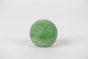 Rustic Kugelkerze, Ø 80mm, kleeblattgrün Rustic Kugelkerze, Ø 80mm, kleeblattgrün