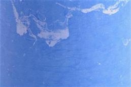 Rustic Kugelkerze, Ø 80mm, blue heaven* Rustic Kugelkerze, Ø 80mm, blue heaven*